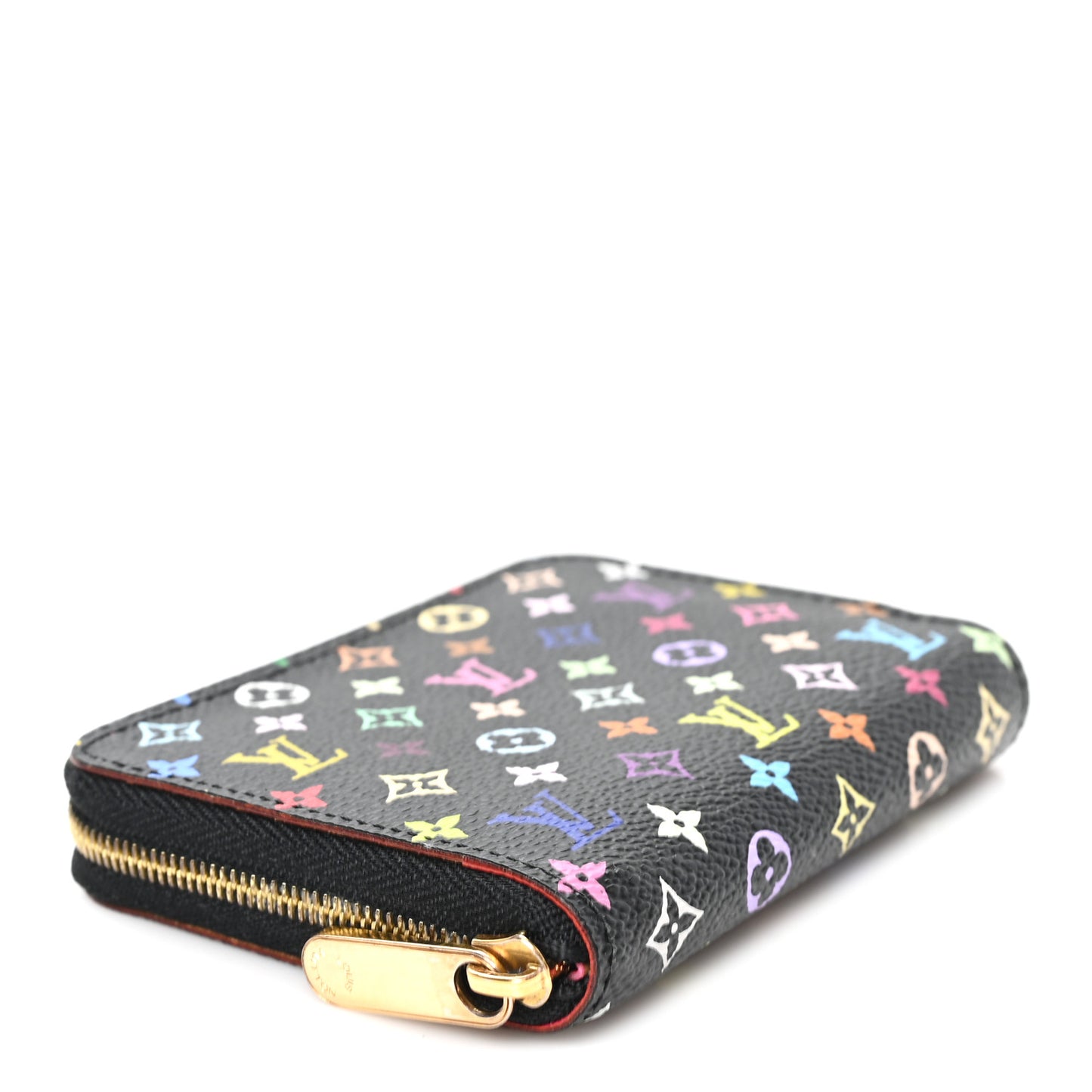 Monogram Multicolor Zippy Coin Purse Black Grenade