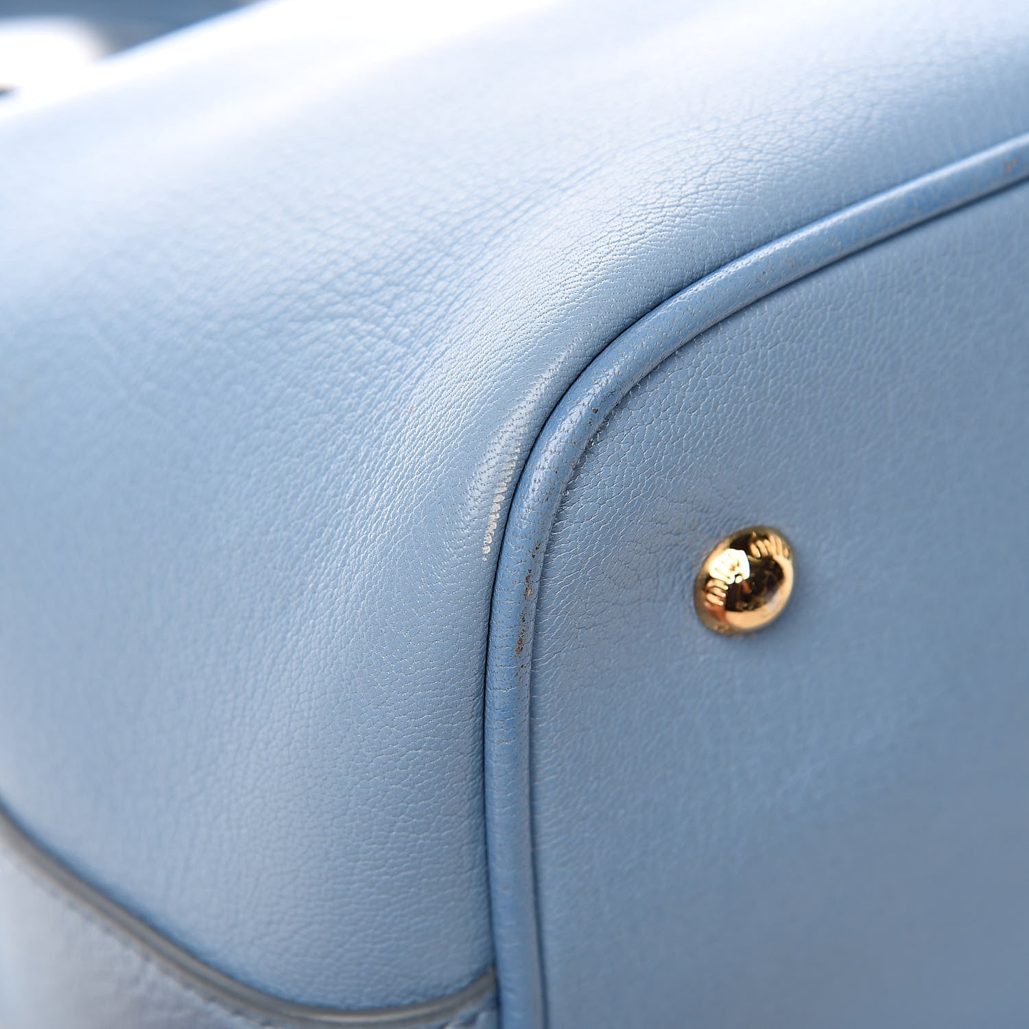 Miu Miu Madras Secchiello Shopping Tote Astrale 9 of 12