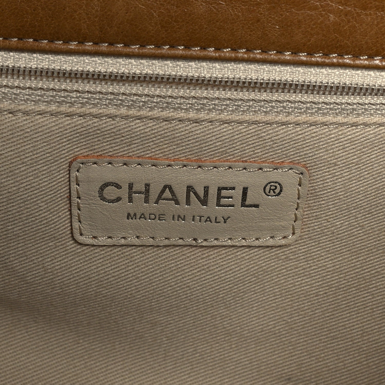 Chanel Lambskin Lax Accordion Flap Brown 6 of 9