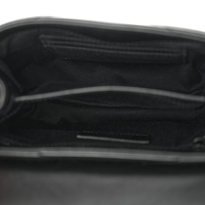 Saint Laurent Calfskin Y Quilted Monogram Monochrome Toy Loulou Crossbody Bag Black 5 of 10