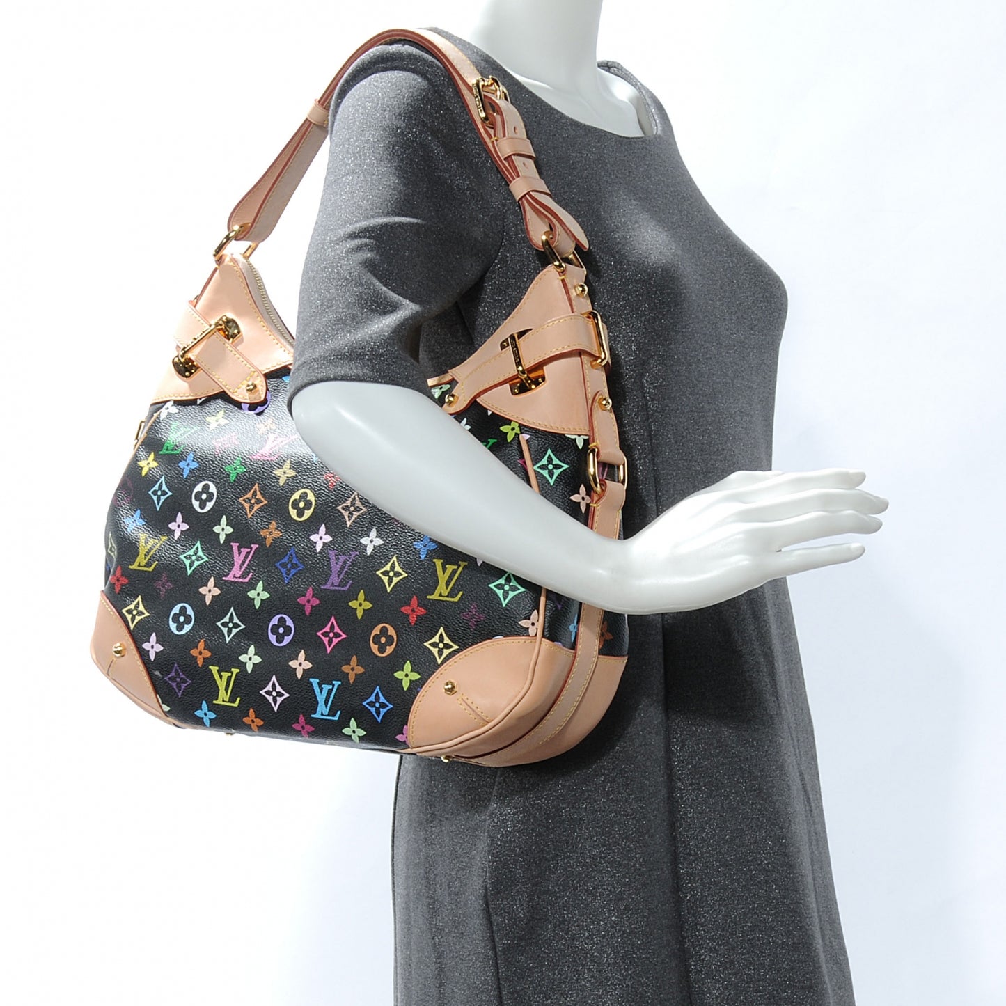 Monogram Multicolor Greta Black