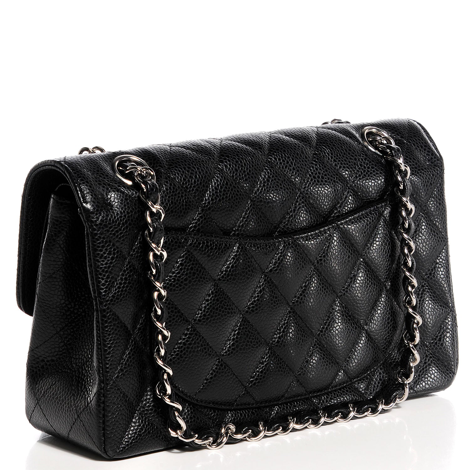 Chanel Caviar Quilted Small Double Flap Black 3 of 8