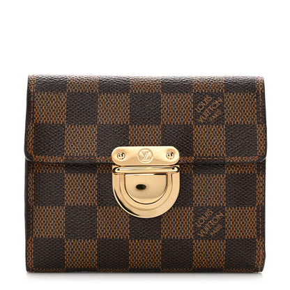Louis Vuitton Damier Ebene Koala Compact Wallet 1 of 11