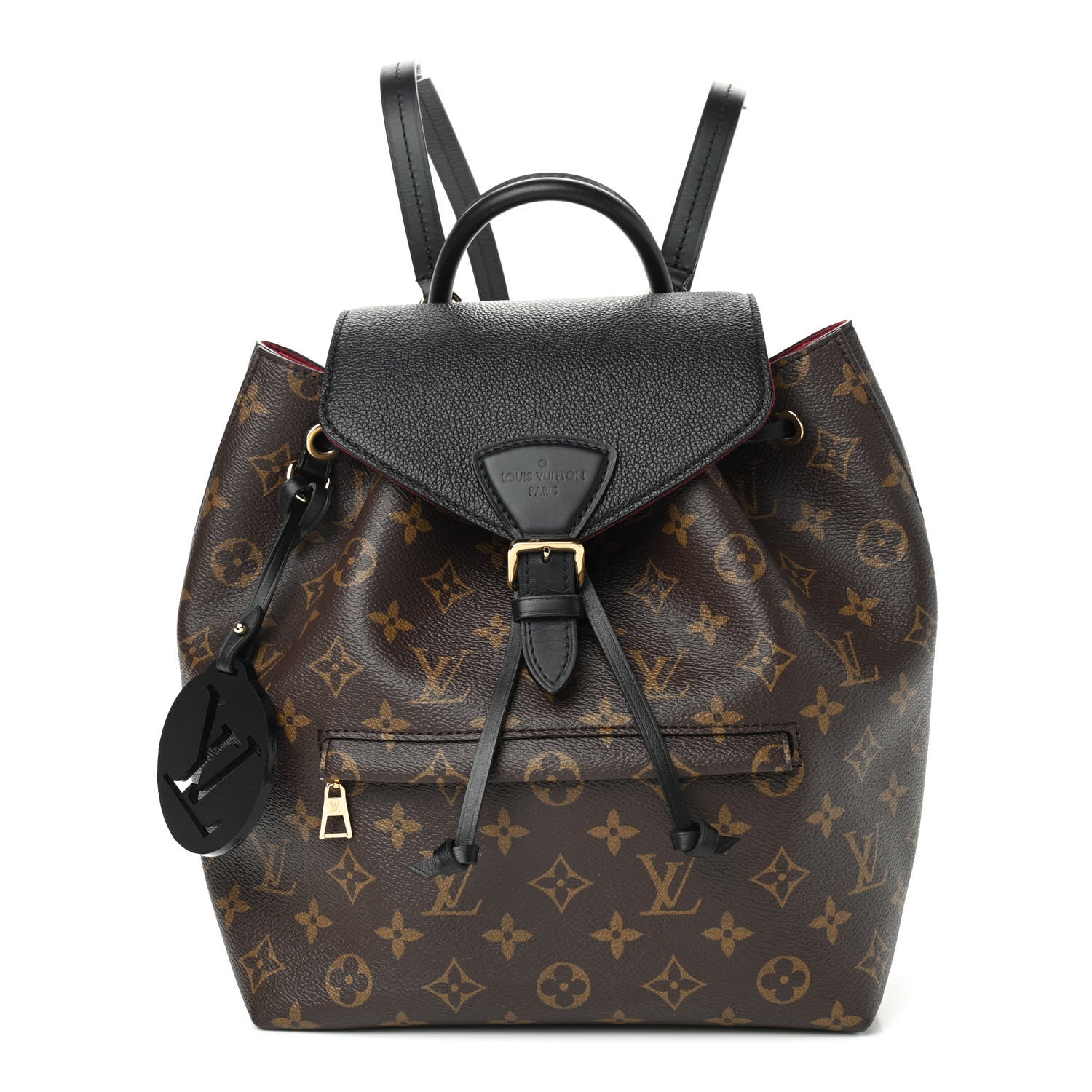 Louis Vuitton Monogram Montsouris PM Black 1 of 8