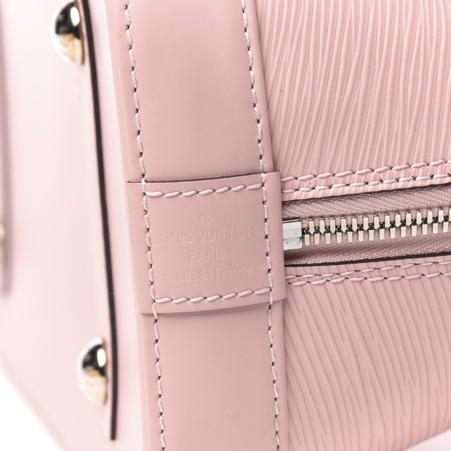 Louis Vuitton Epi Alma PM Rose Ballerine 9 of 10