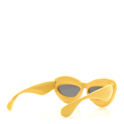 Loewe Acetate Inflated Cat-Eye Sunglasses Yellow 4 of 8