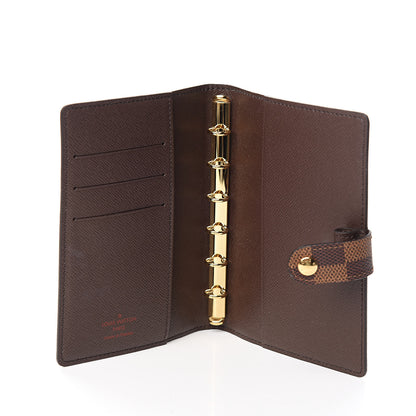 Louis Vuitton Damier Ebene Small Ring Agenda Cover 5 of 8