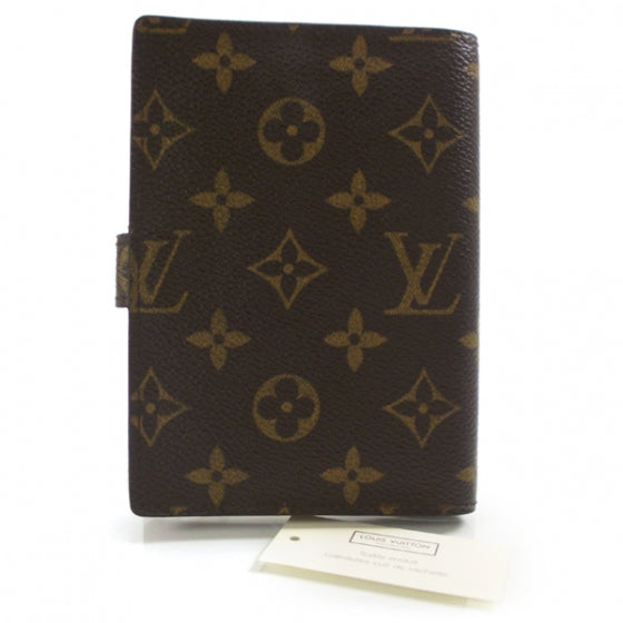 Louis Vuitton Monogram Small Ring Agenda w Inserts 2 of 7