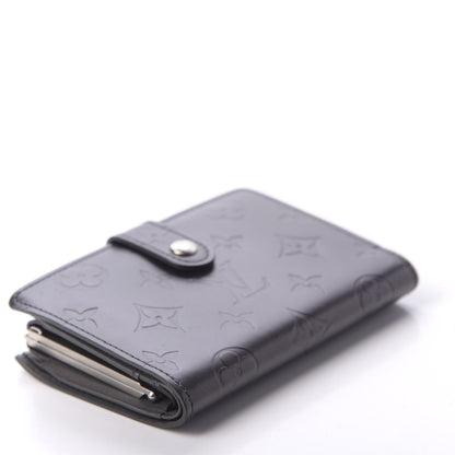 Louis Vuitton Mat Monogram French Purse Wallet Black 4 of 6