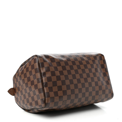 Louis Vuitton Damier Ebene Speedy 30 4 of 9