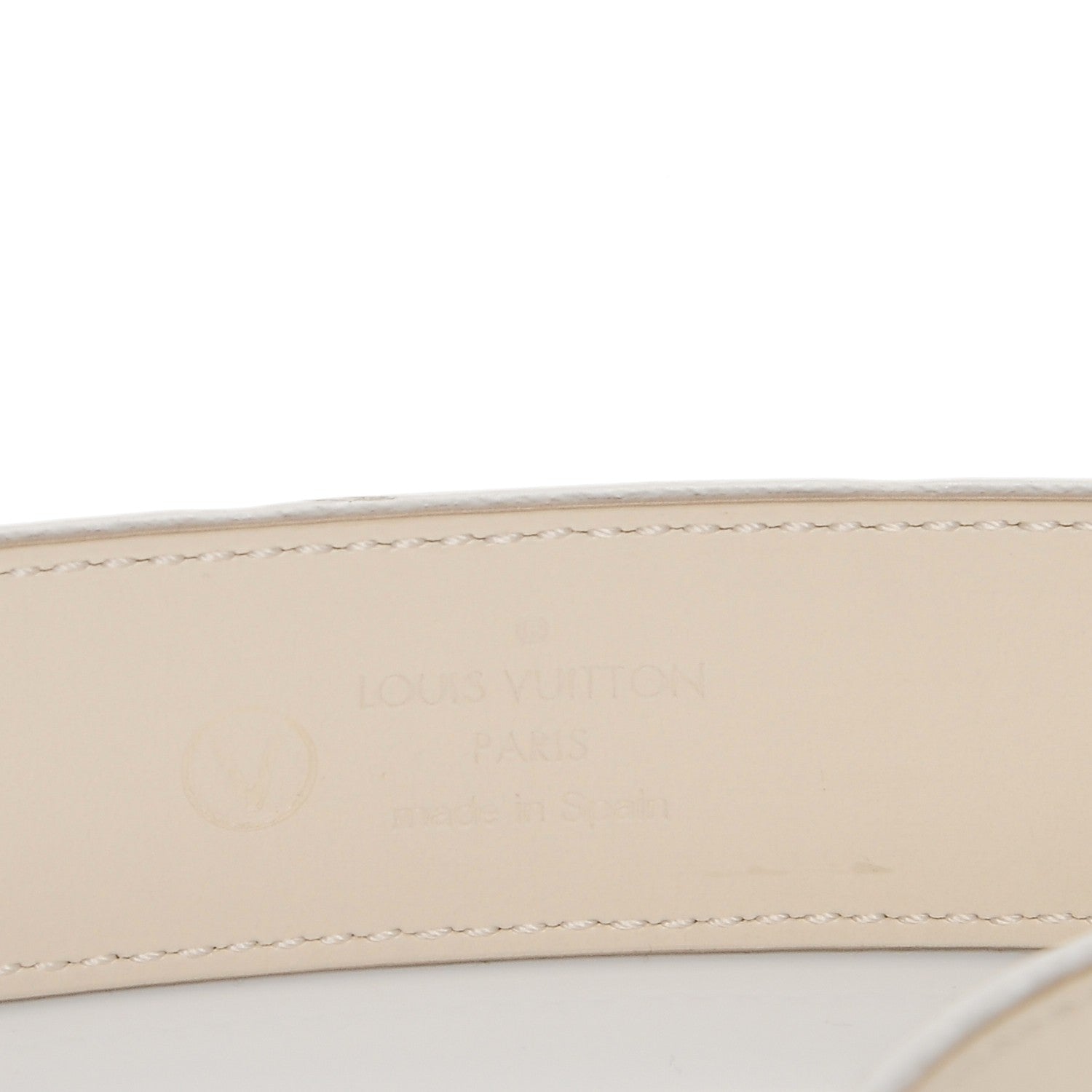 Louis Vuitton Empreinte Gracieuse 30mm Belt 80 32 Neige 5 of 8