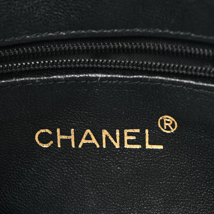 Chanel Lambskin Quilted CC Tassel Camera Case Black 6 of 15