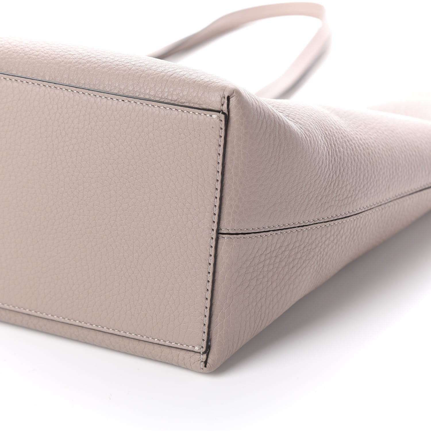 Valentino Garavani Grained Calfskin Rockstud Shoulder Tote Poudre 6 of 8