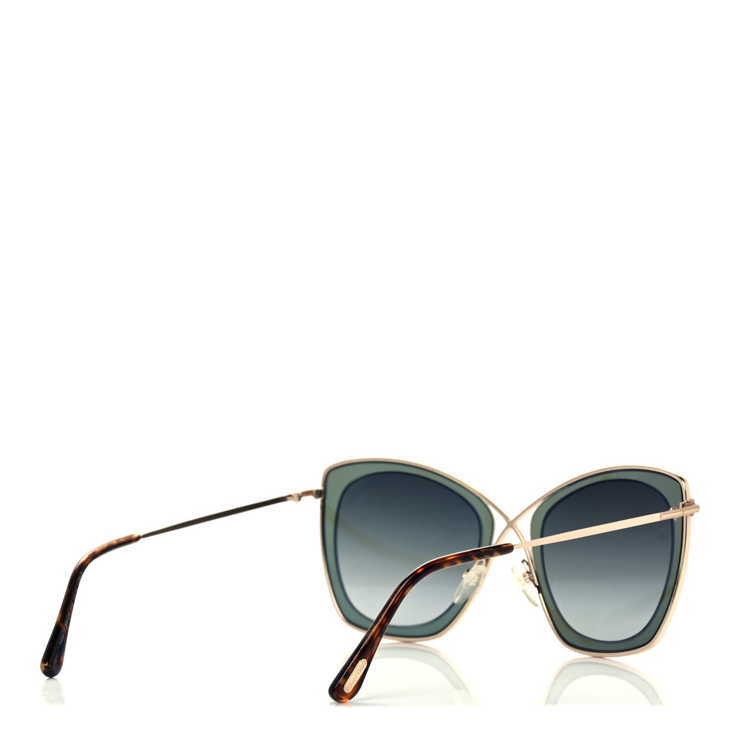 India TF605 Sunglasses Green