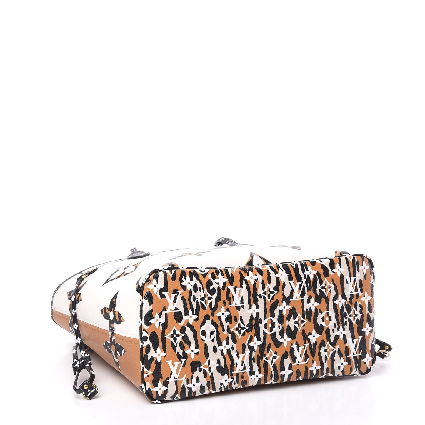 Monogram Giant Jungle Neverfull MM Ivory