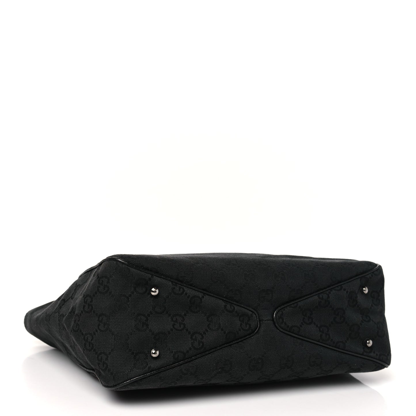 Monogram Medium Tote Black