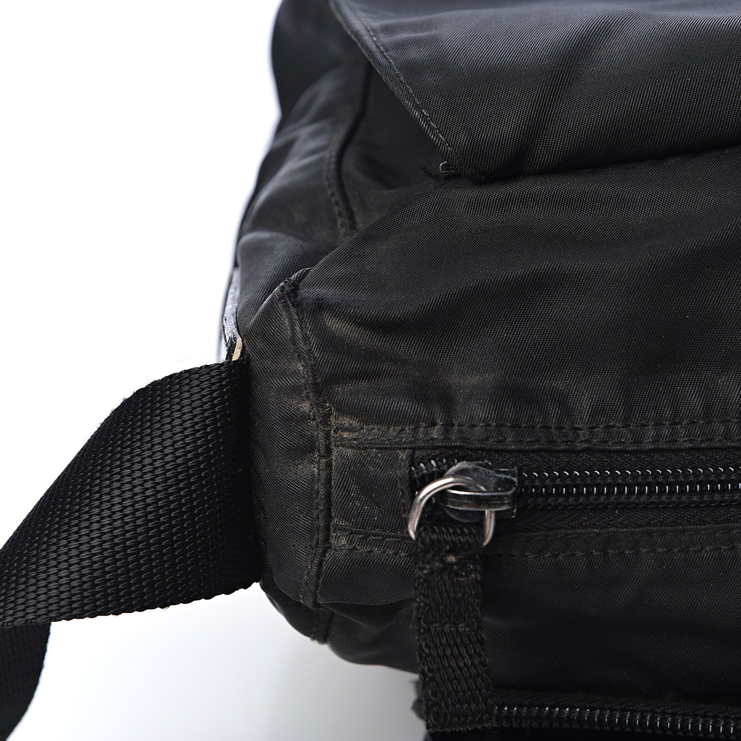 Prada Tessuto Nylon Messenger Bag Black 8 of 22