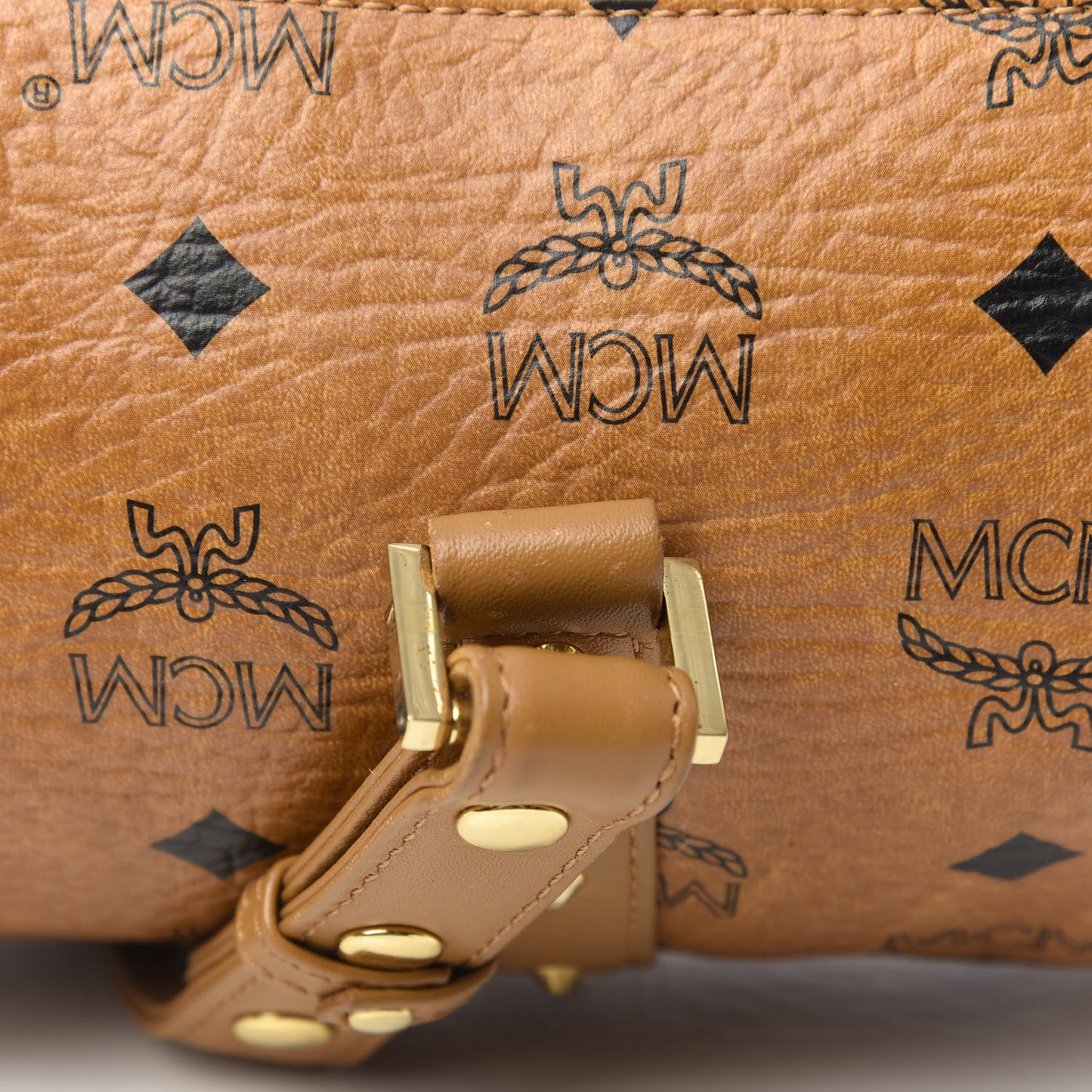 Visetos Essential Barrel Bag Cognac