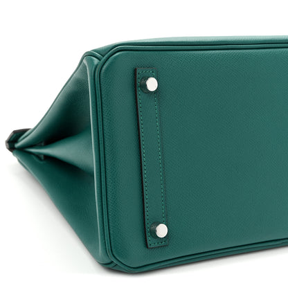 Hermes Epsom Birkin 30 Malachite 9 of 12