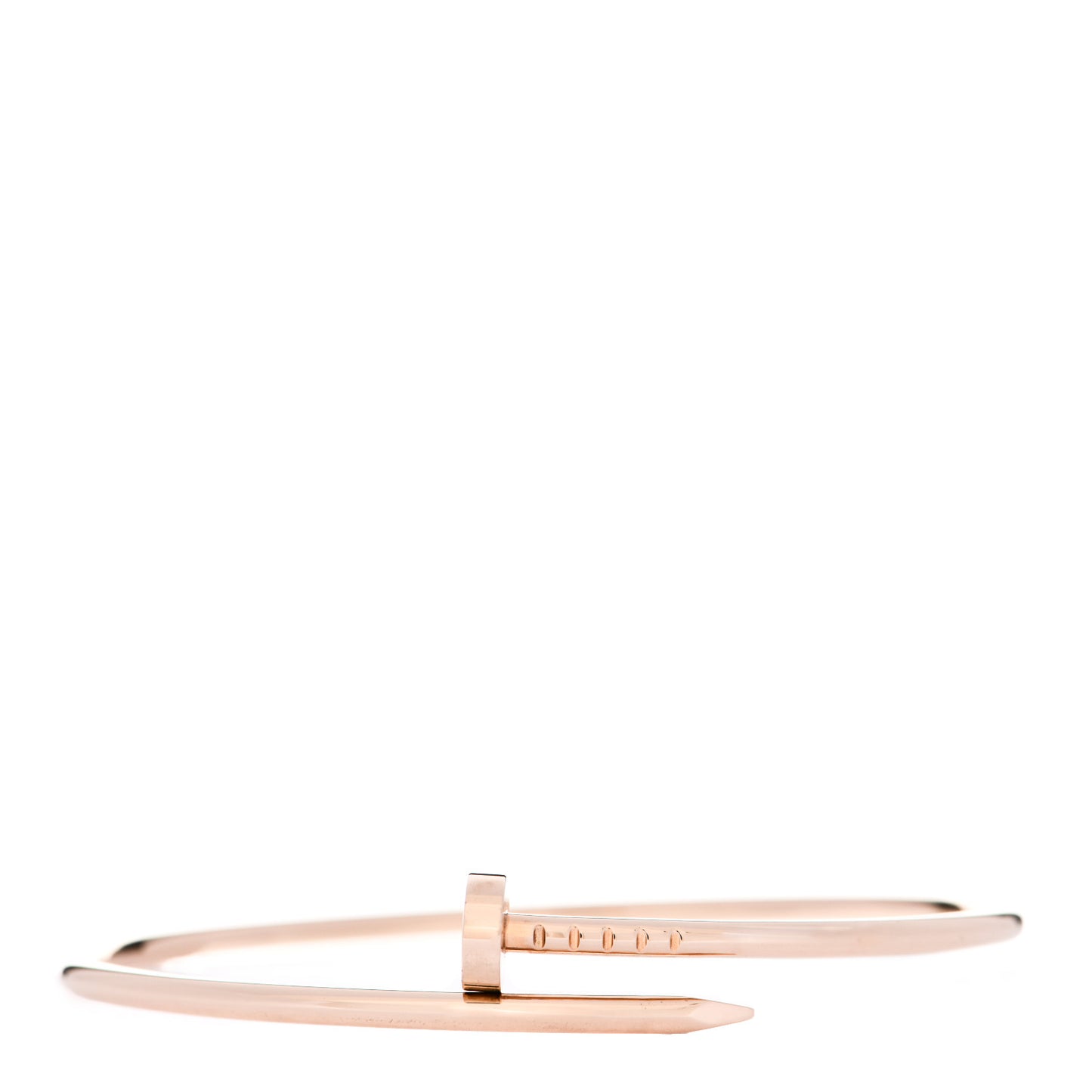 18K Pink Gold Small Juste Un Clou Bracelet 17