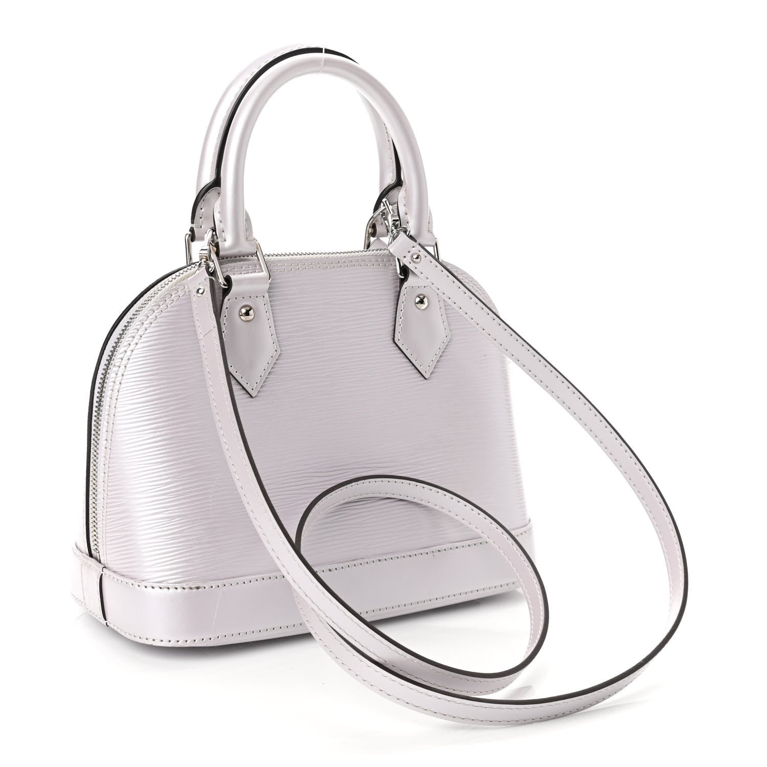 Louis Vuitton Epi Alma BB Lilac Nacre 3 of 9