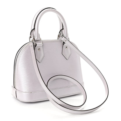 Louis Vuitton Epi Alma BB Lilac Nacre 3 of 9