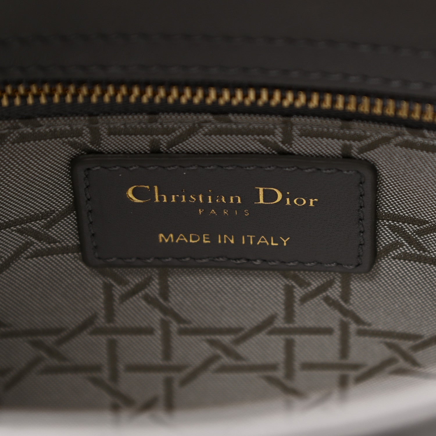 Christian Dior Lambskin Cannage Small My ABCDior Lady Dior Grey 6 of 12