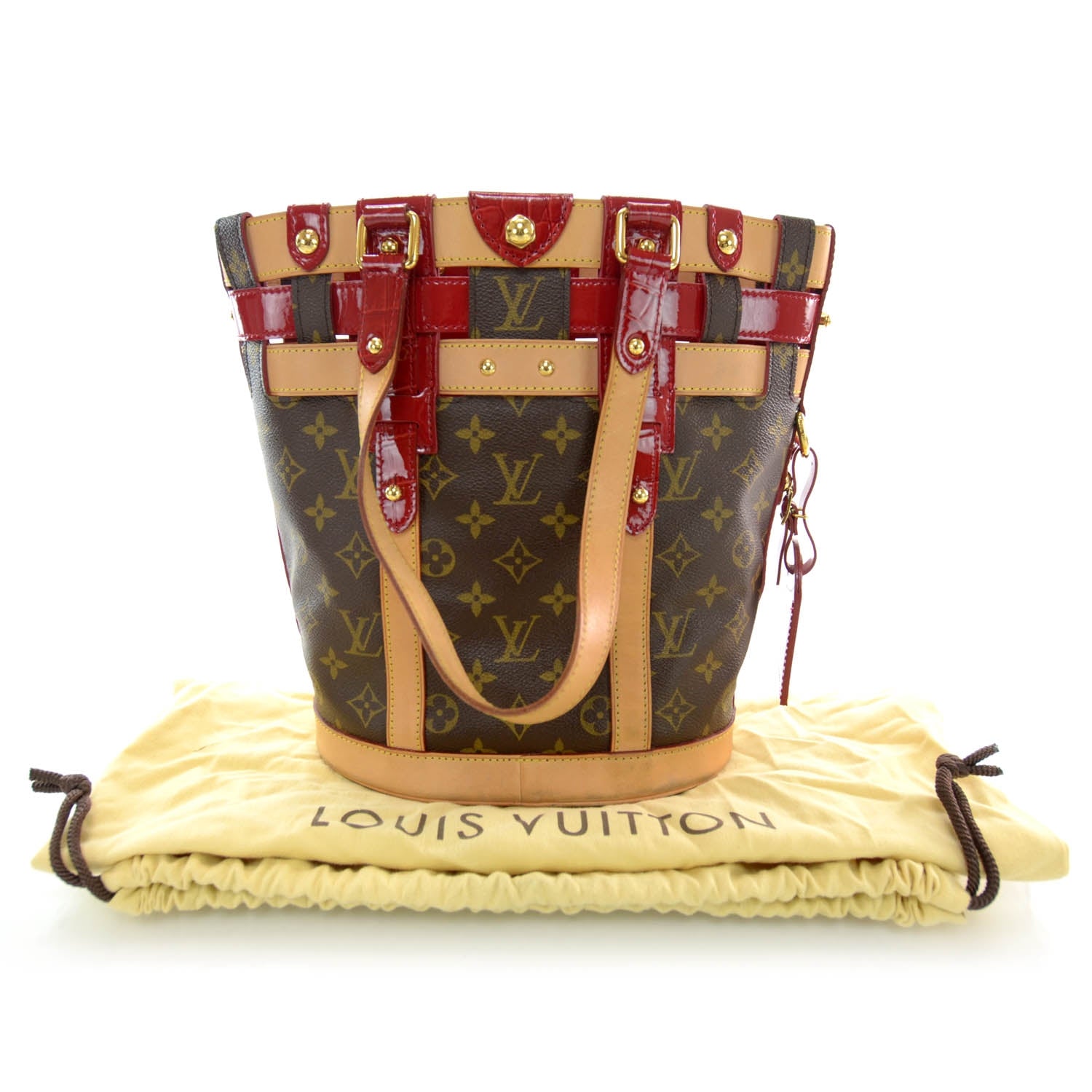 Louis Vuitton Monogram Neo Bucket Rubis 3 of 7