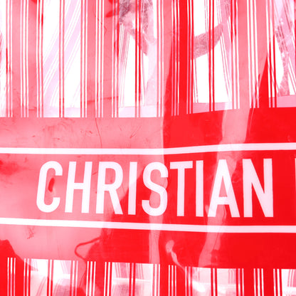 Christian Dior PVC Diorivera Tote Red 8 of 10