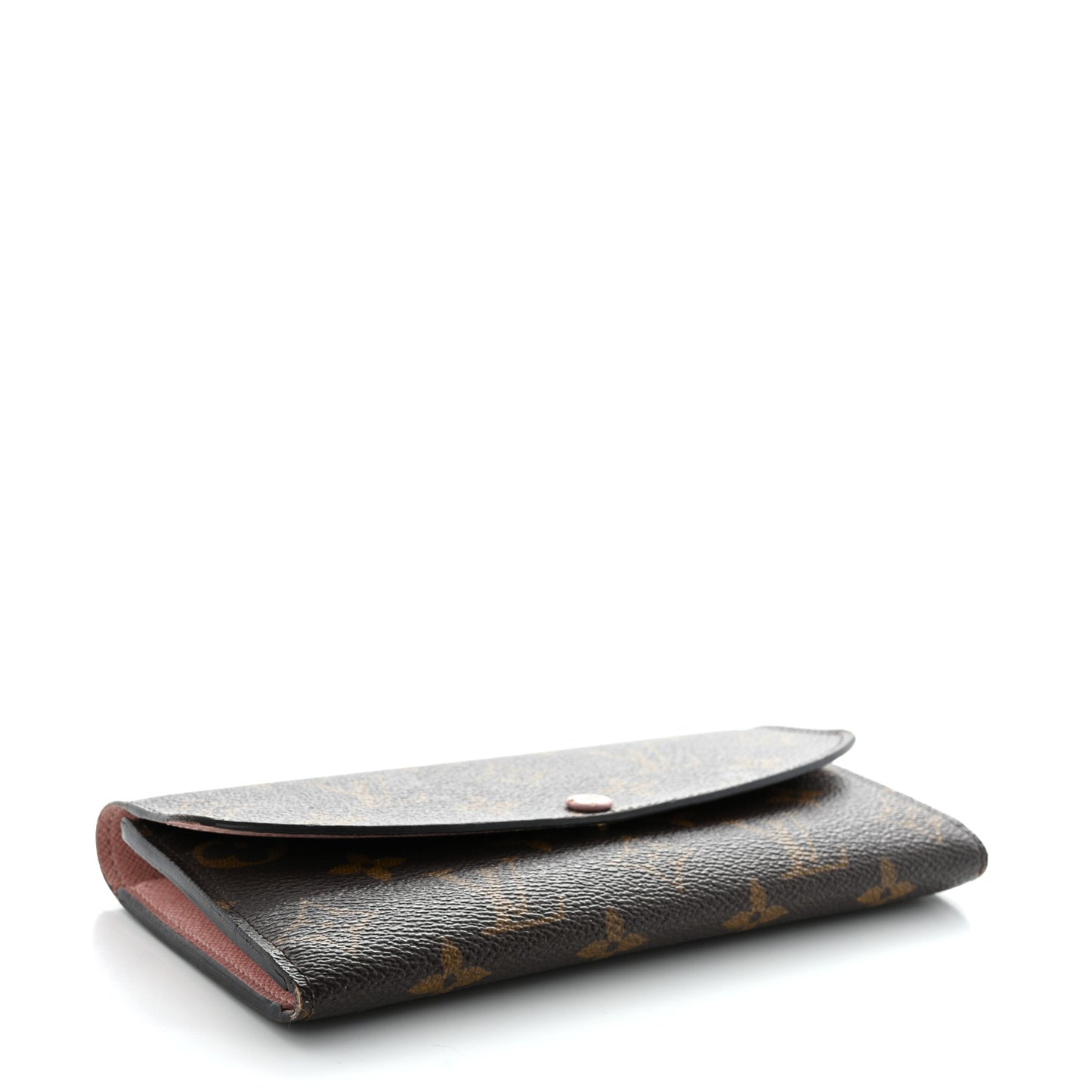 Monogram Emilie Wallet Rose Ballerine