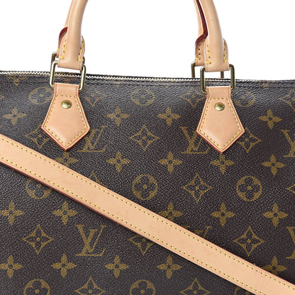 Louis Vuitton Monogram Speedy Bandouliere 30 7 of 14