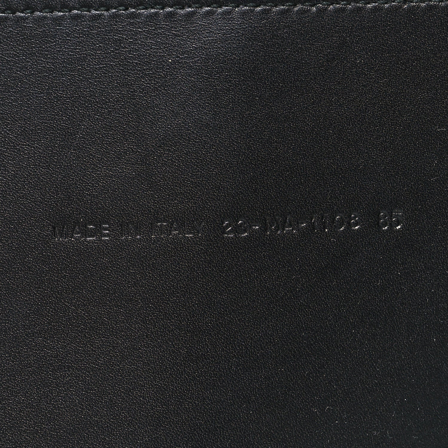 Christian Dior Calfskin Saddle Belt 85 Black 5 of 6
