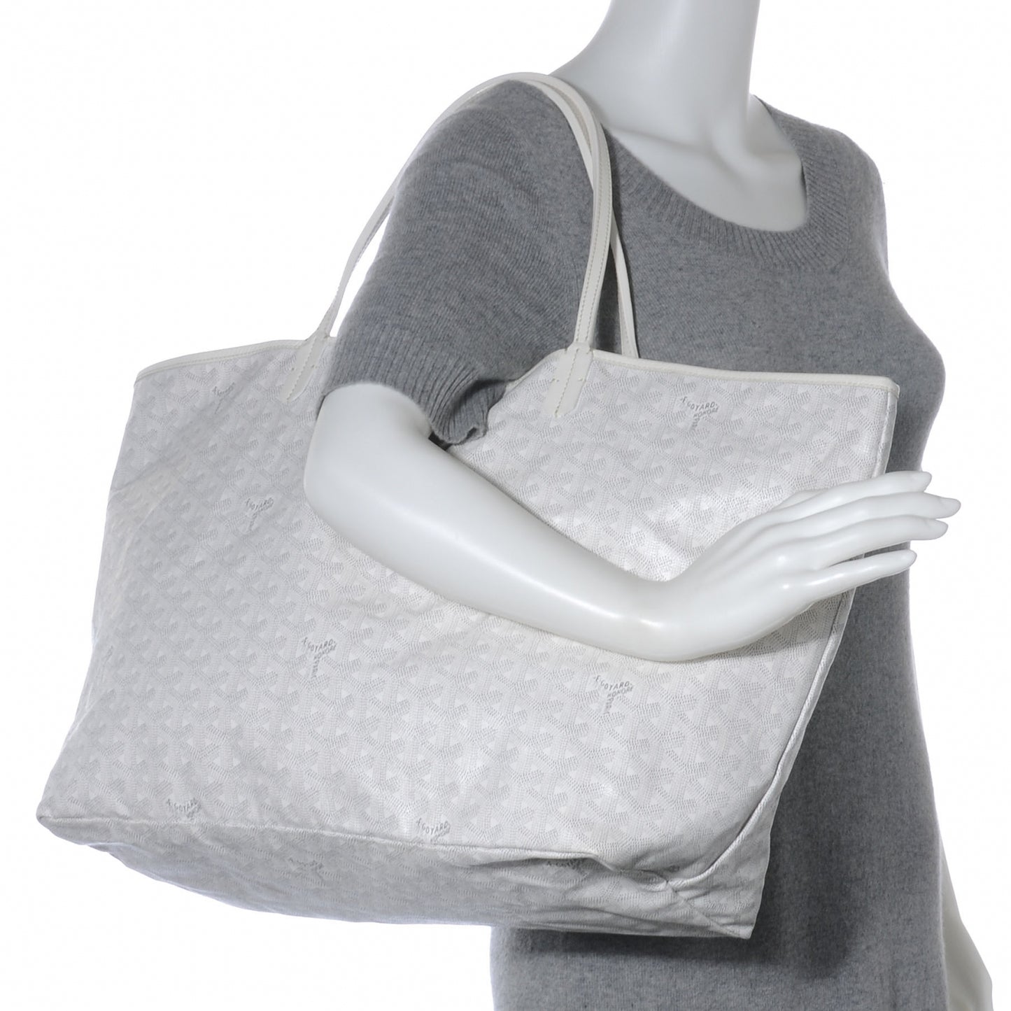 Goyardine Saint Louis GM White