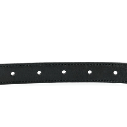Gucci Calfskin Double G 20mm Belt 90 36 Black 3 of 4