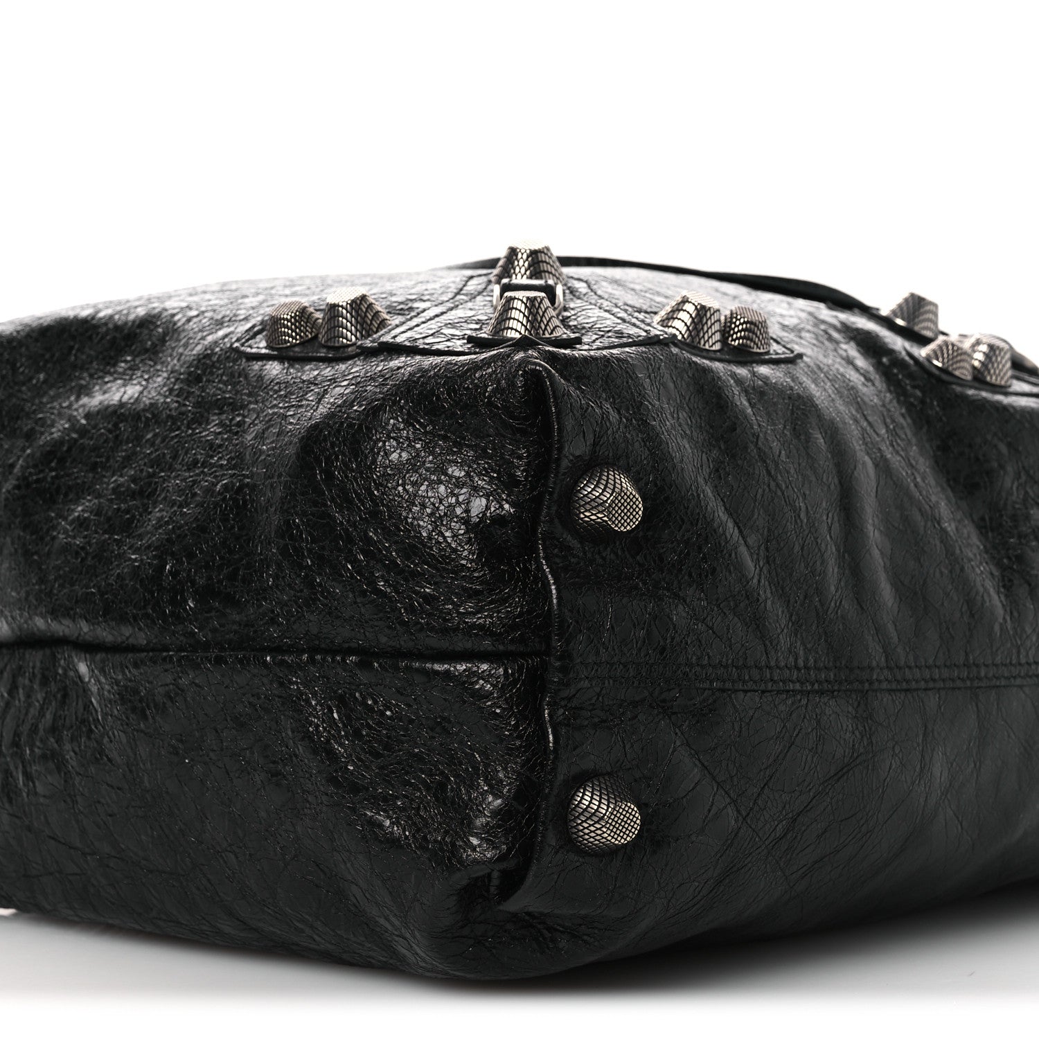 Balenciaga Agneau Arena Le Cagole Tote Black 9 of 10