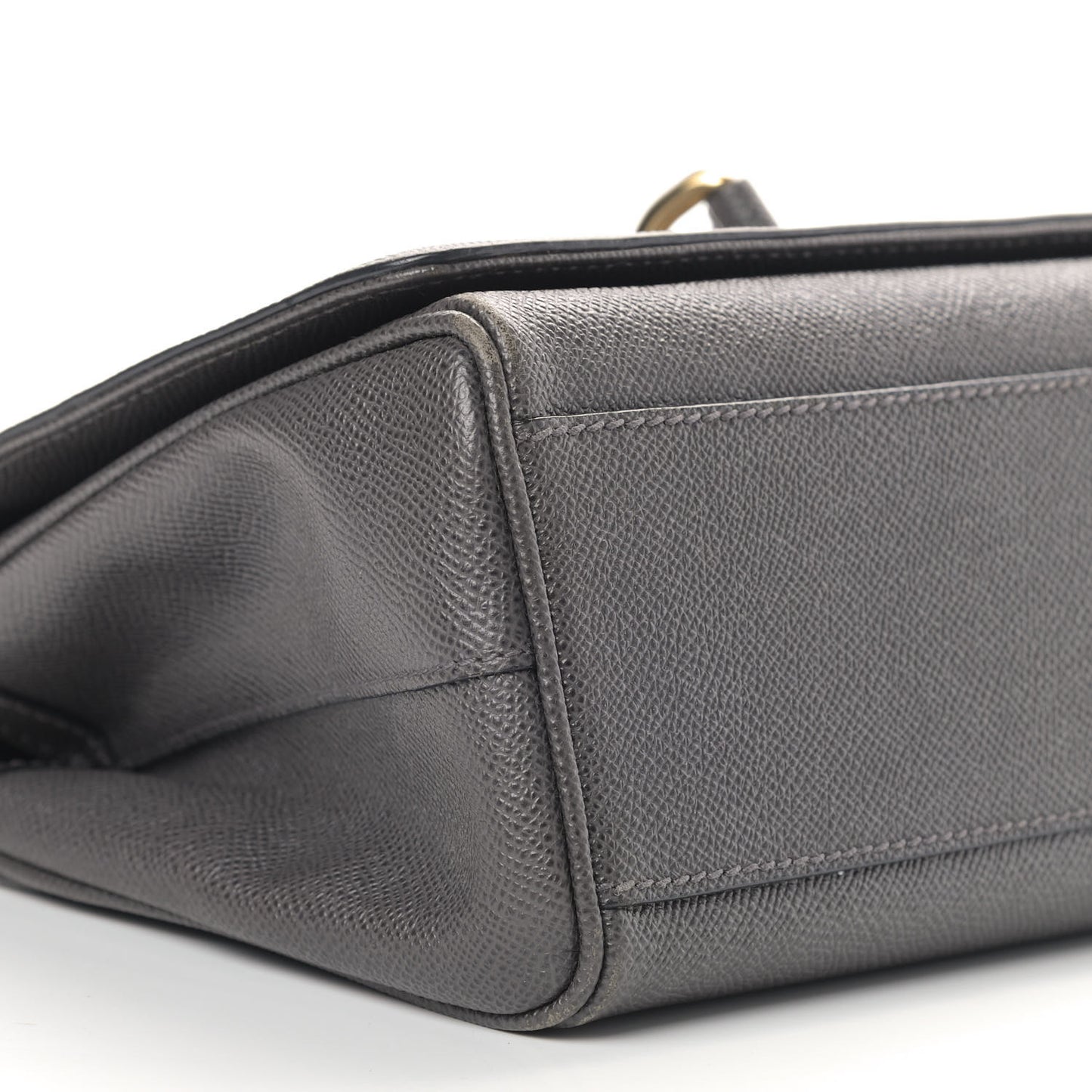 Dauphine Miss Sicily East West Shoulder Bag Grey