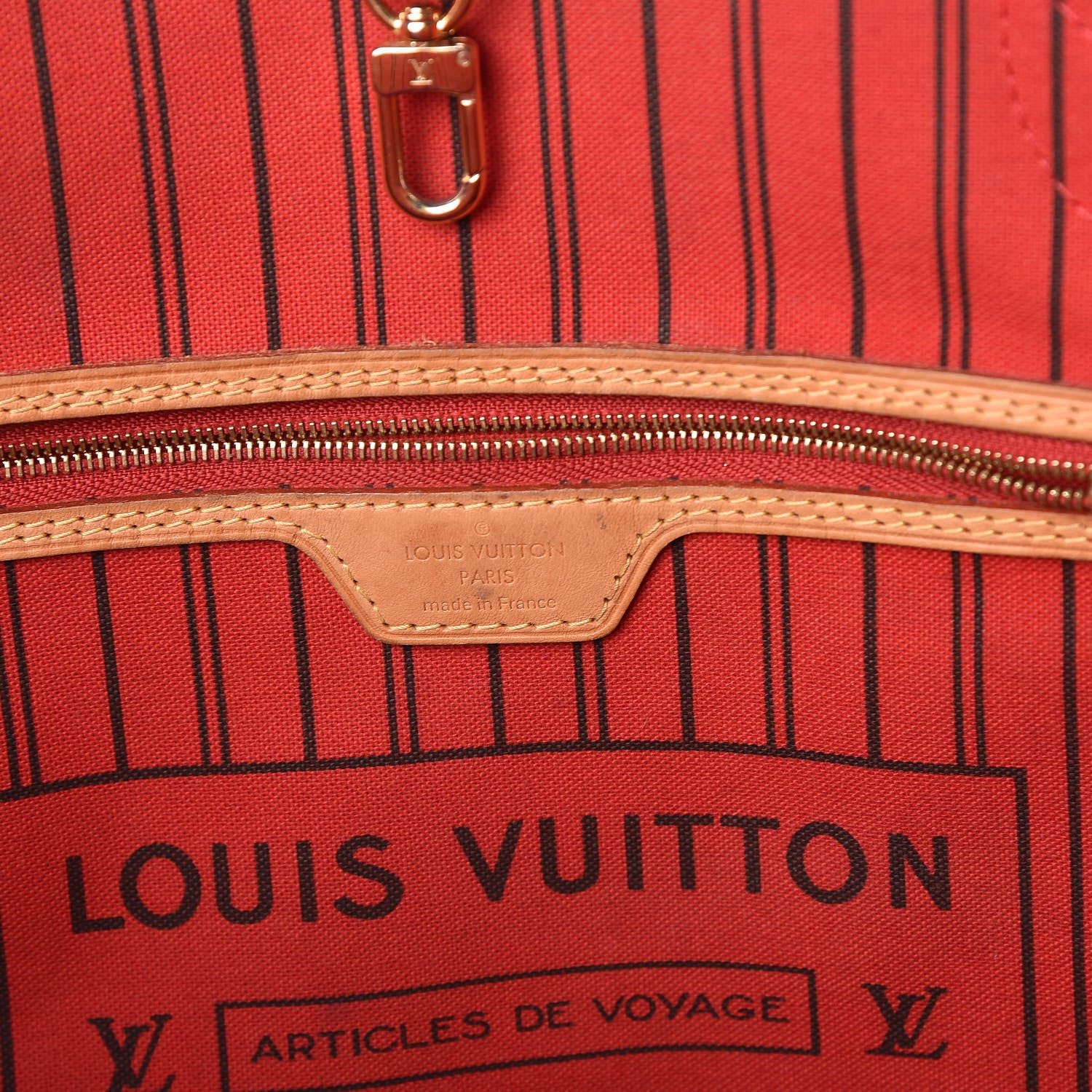 Louis Vuitton Monogram Neo Neverfull MM Cherry 6 of 10