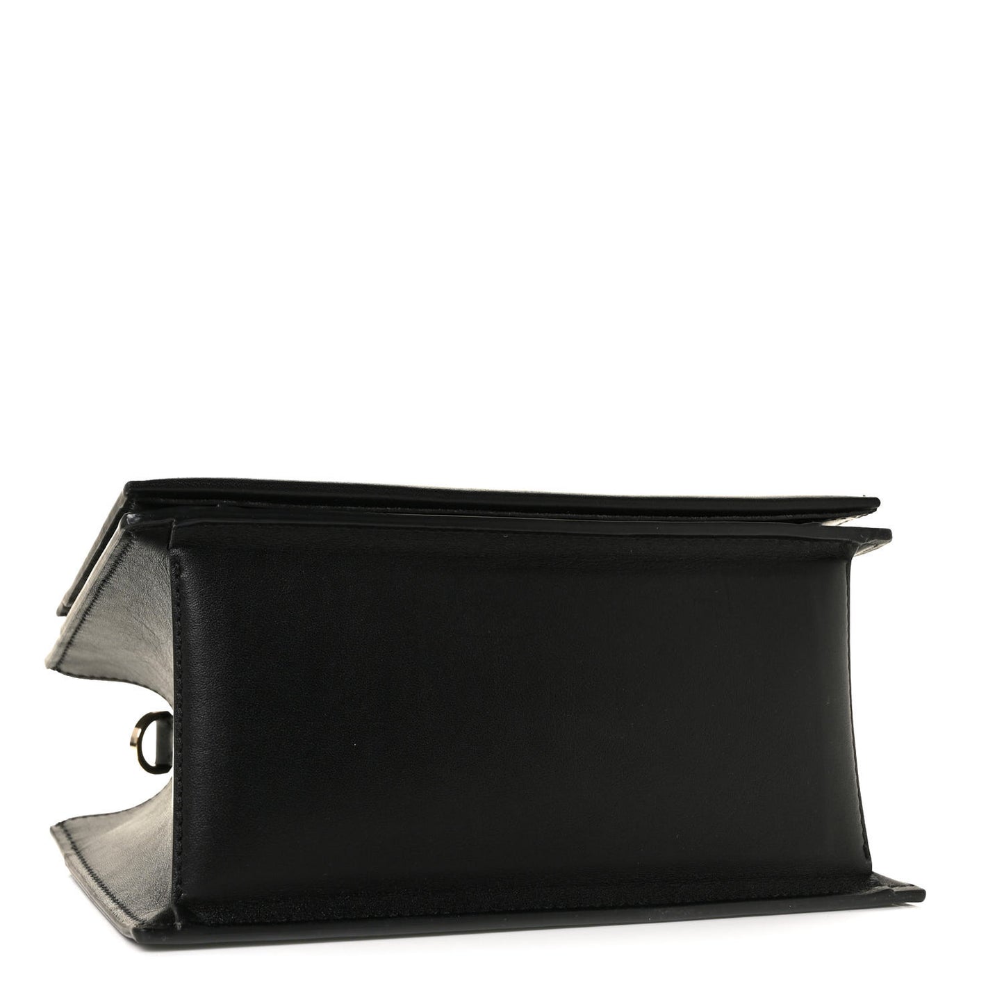 Calfskin Lux Studded Milano Tote Black