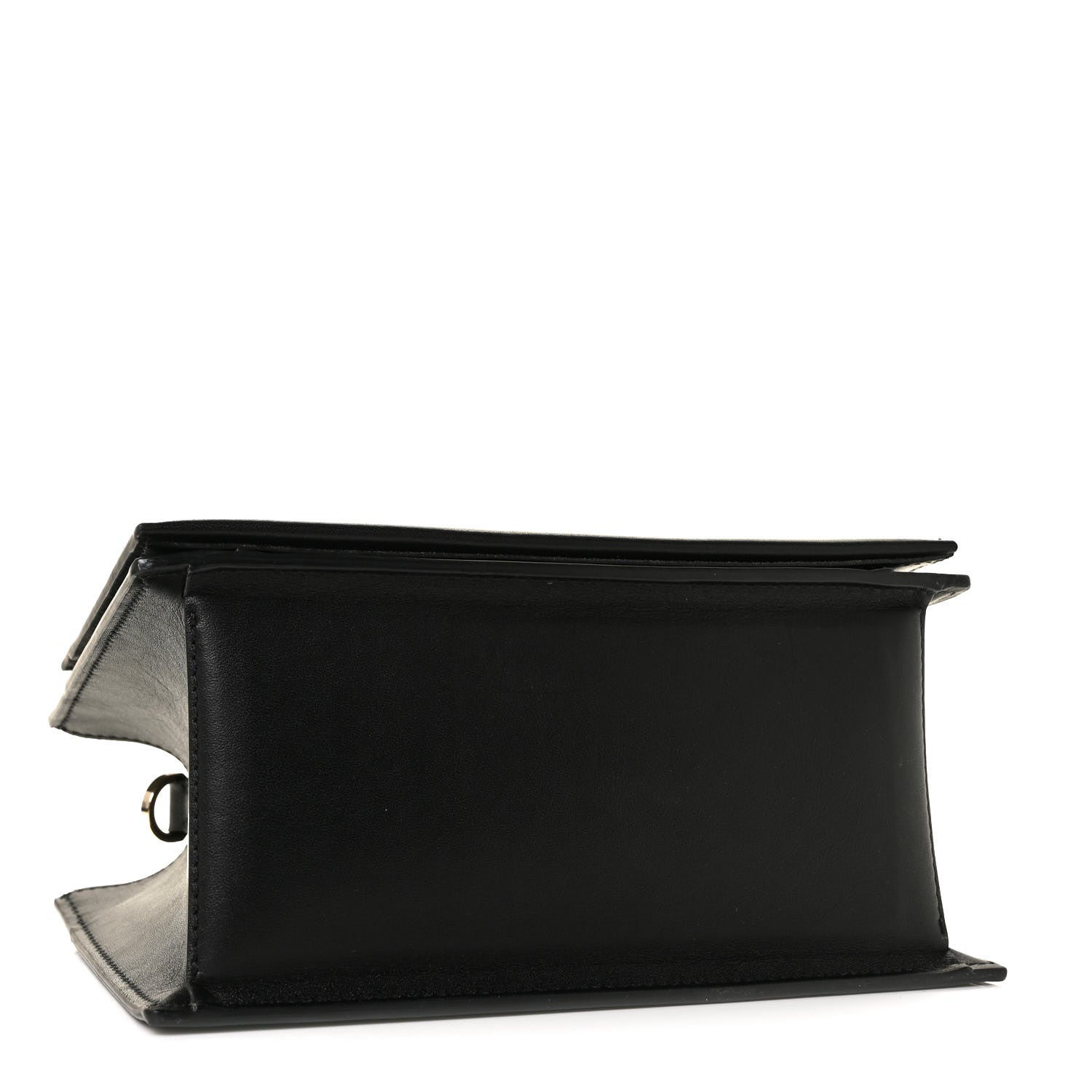 MCM Calfskin Lux Studded Milano Tote Black 6 of 14