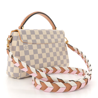 Louis Vuitton Damier Azur Braided Croisette Rose 3 of 9