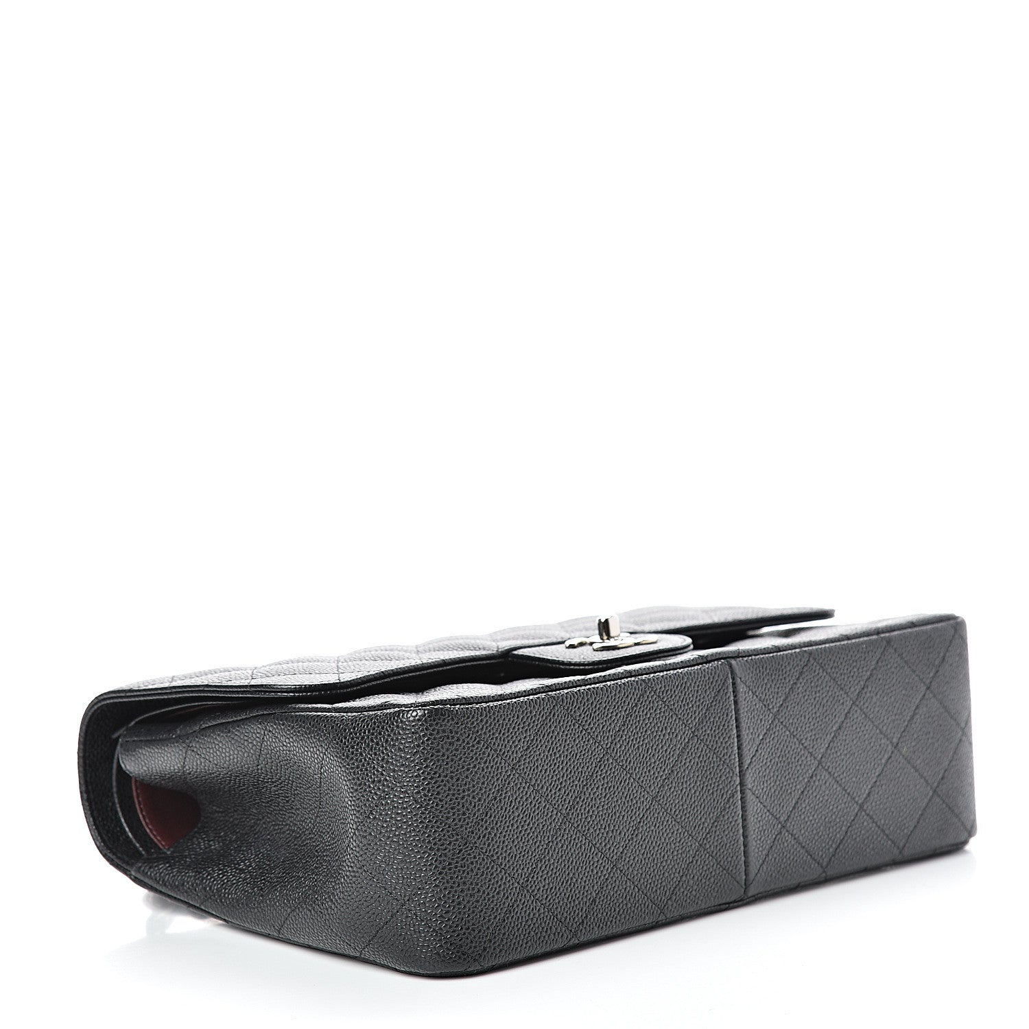 Chanel Caviar Quilted Jumbo Double Flap Black 3 of 11