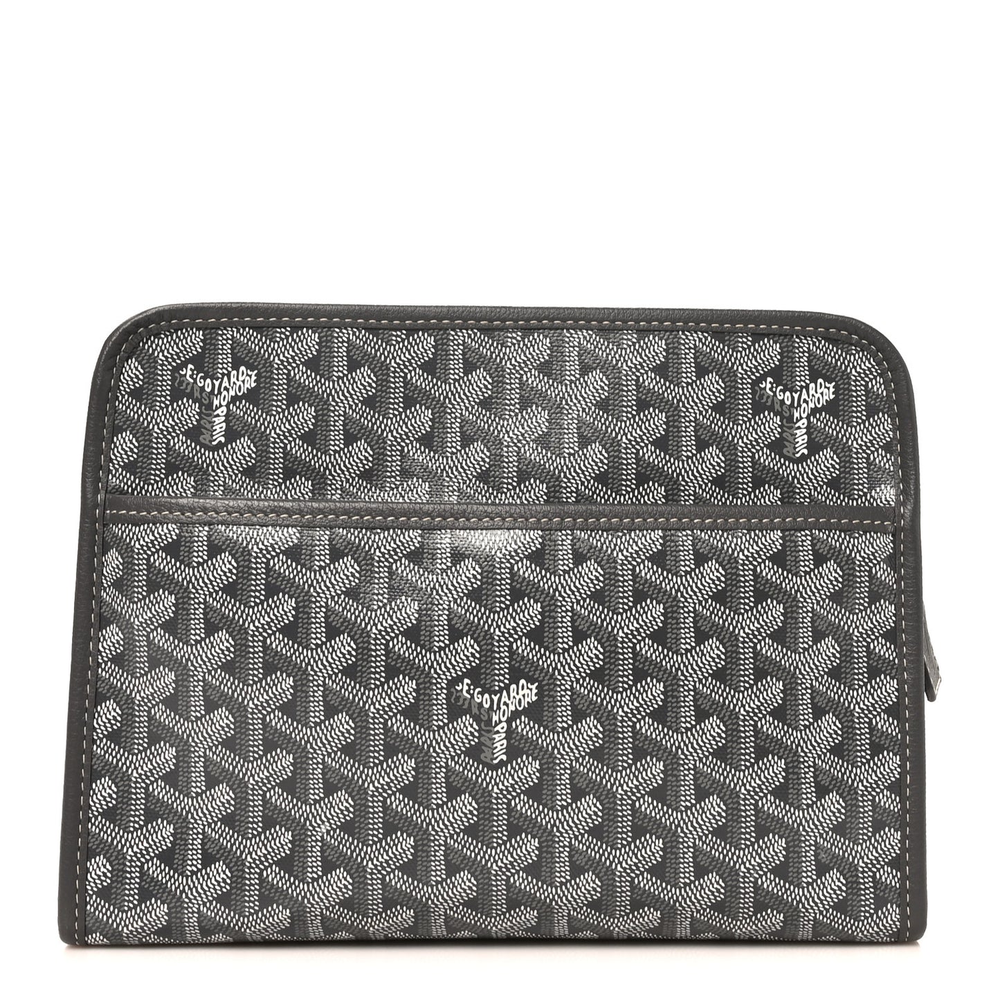 Goyardine Jouvence MM Toiletry Pouch Grey