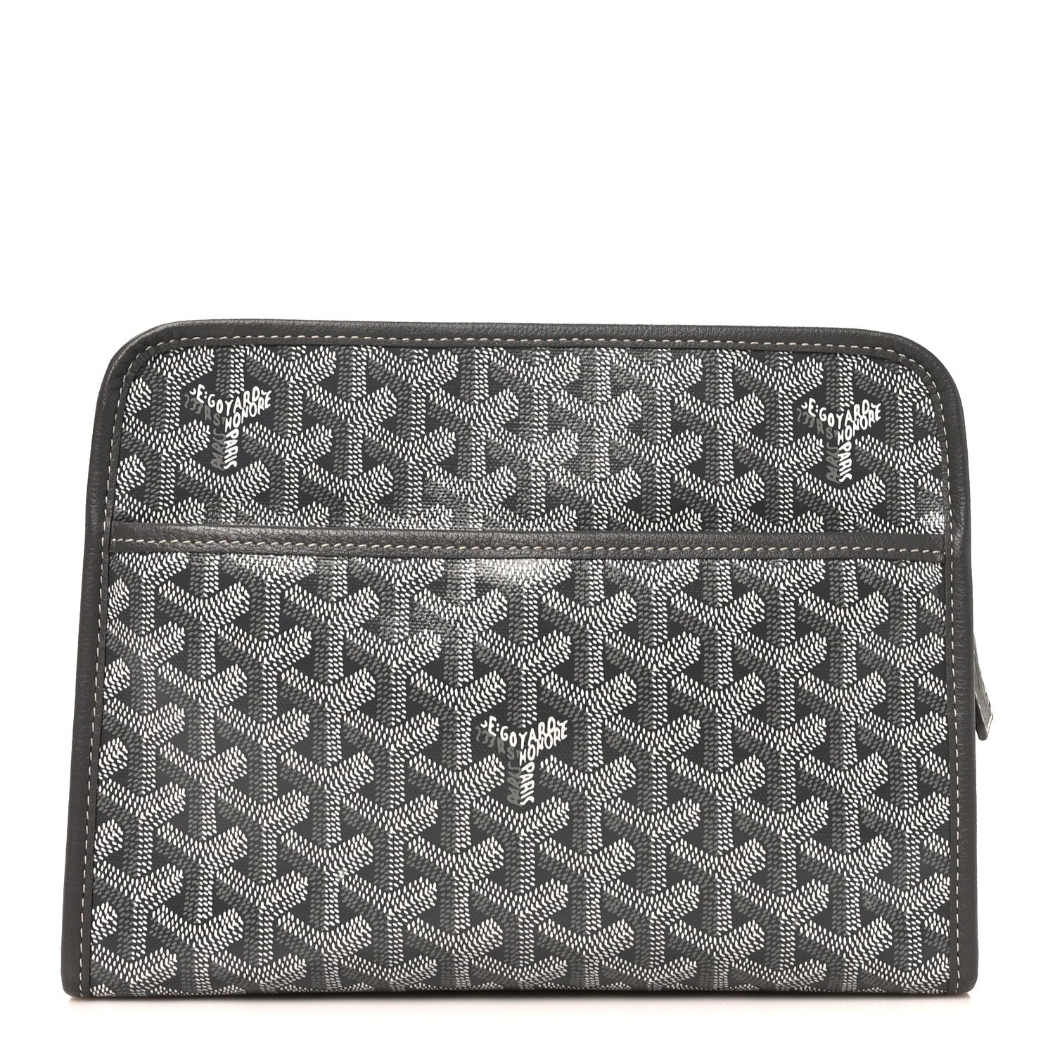 Goyard Goyardine Jouvence MM Toiletry Pouch Grey 1 of 8