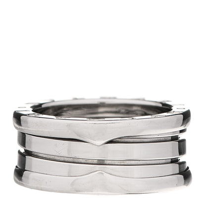 Bulgari 18K White Gold B.Zero1 Three-Band Ring 49 5 3 of 5
