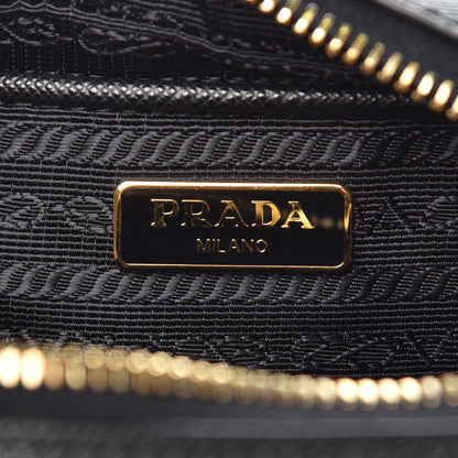 Prada Saffiano Mini Camera Crossbody Bag Nero Black 7 of 8