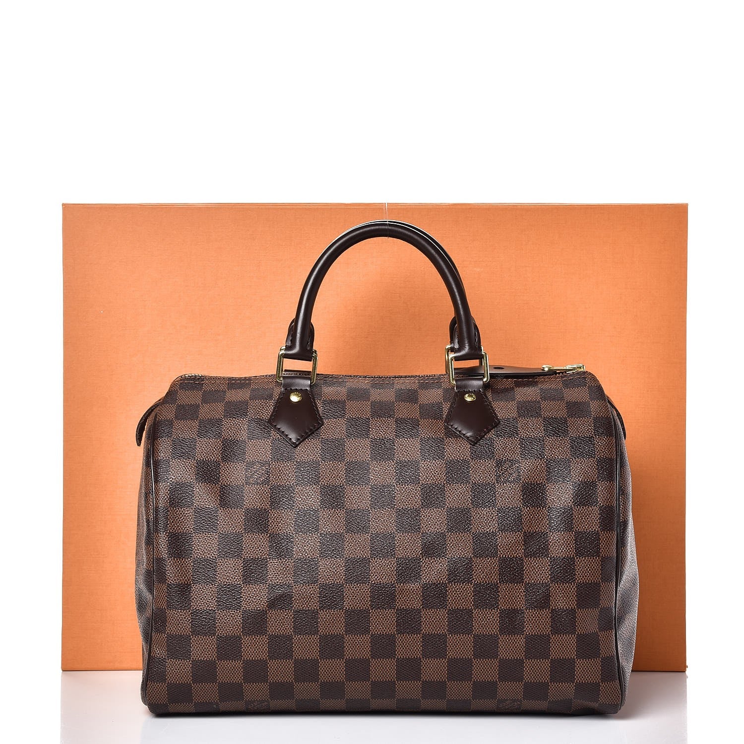 Louis Vuitton Damier Ebene Speedy 30 10 of 10