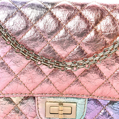 Chanel Metallic Goatskin Quilted 2.55 Reissue 225 Flap Multicolor 8 of 10