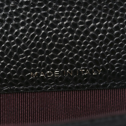 Chanel Caviar Quilted Flap Card Holder Black 8 of 9