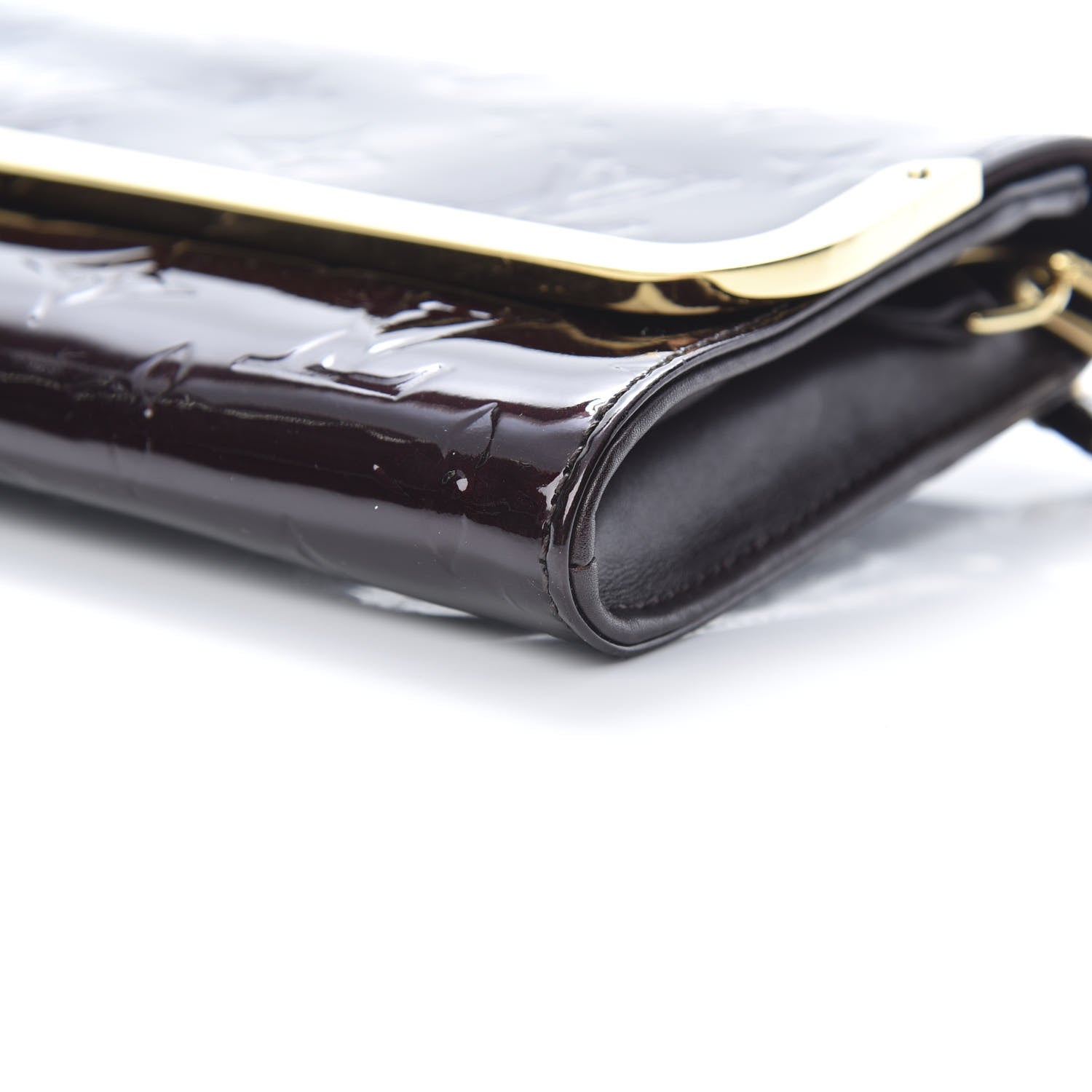 Louis Vuitton Vernis Rossmore MM Amarante 9 of 9