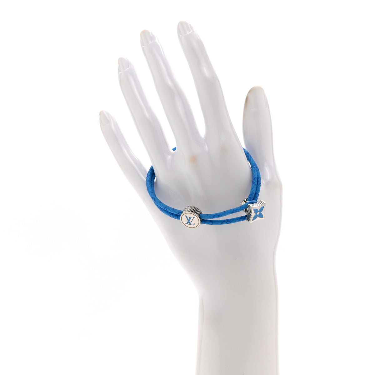Monogram Heritage Catch It Bracelet  Blue